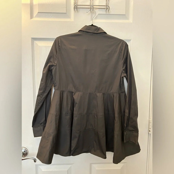 CO
Cotton-taffeta peplum shirt - Picture 5 of 7